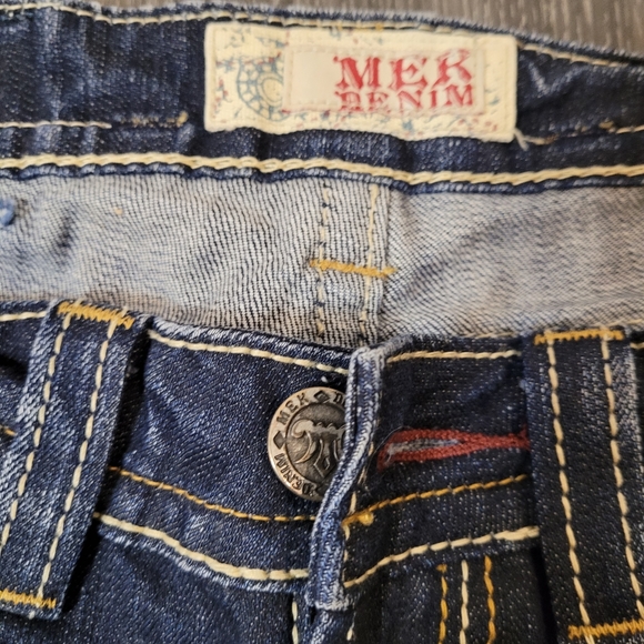 Mek Jeans W27 L34 Boot Cut - Picture 3 of 5
